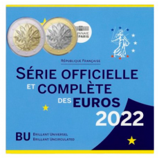 França set BNC 2022 com novas moedas